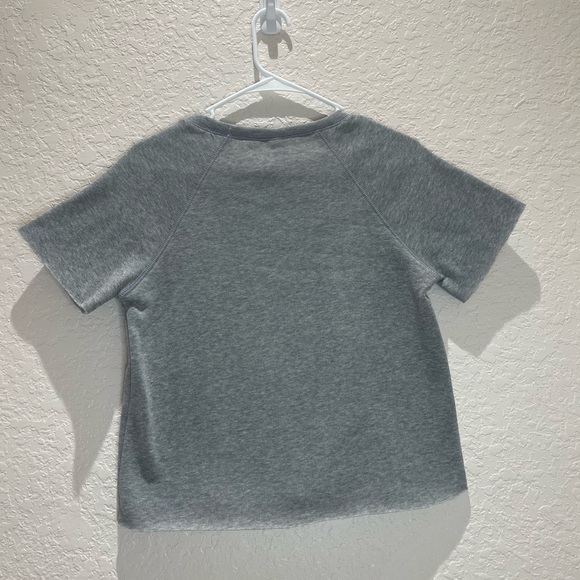 grey fleece t shirt - Picture 2 of 4